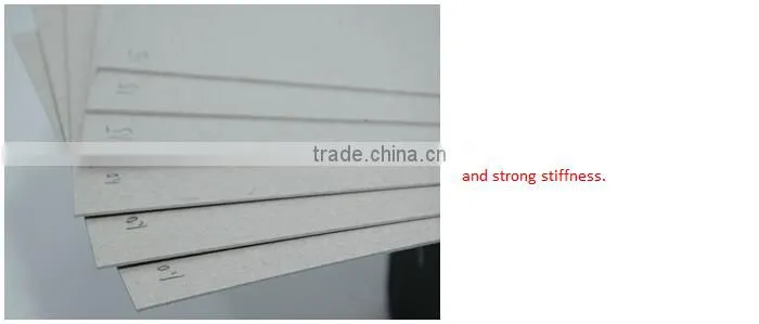 1200gsm Stationery grey board paper