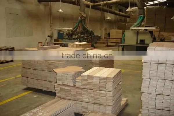 Unfinished wenge solid wood flooring