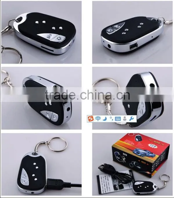 2015 Top Fashion New Arrival None Mini Hd 909 Remote Camera 1280 * 960 Car Key Hidden Dv Dvr Micro Vedio Spy Voice Recorder