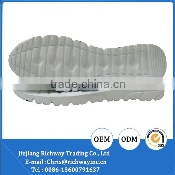 white shoes sole outsole for sport shoes