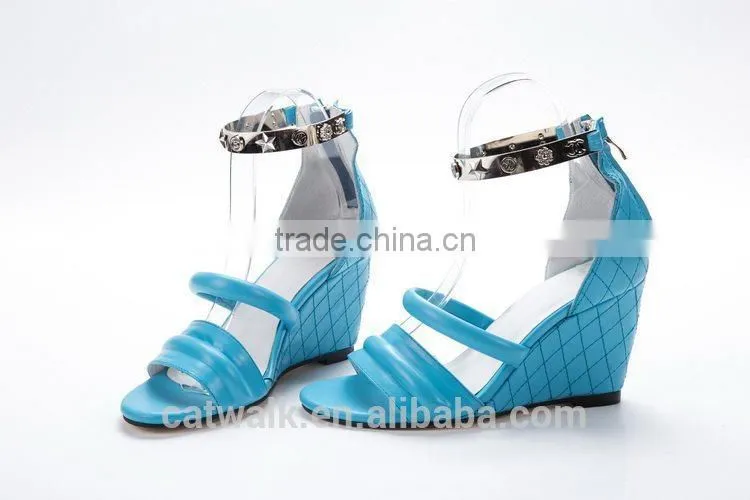 elegant style 2015 hot sale flat sandals women casual shoes latest design rubber shoes