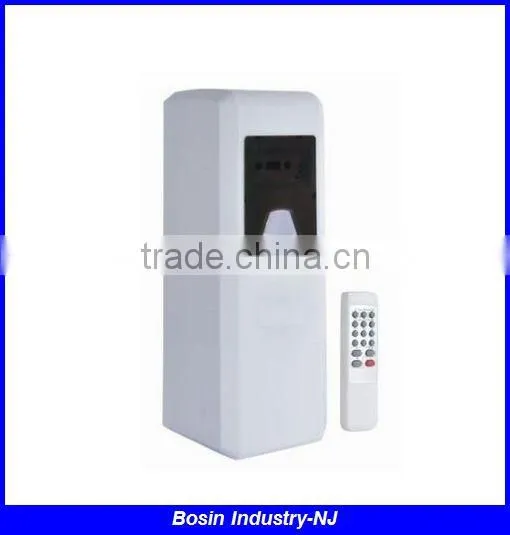wall mounting plastic white automatic digital aerosol dispenser