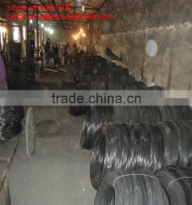 factory produce low price high quality all size of black annealed wire iron wire