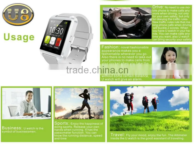 Smart watch bluetooth with altitude meter and passometer