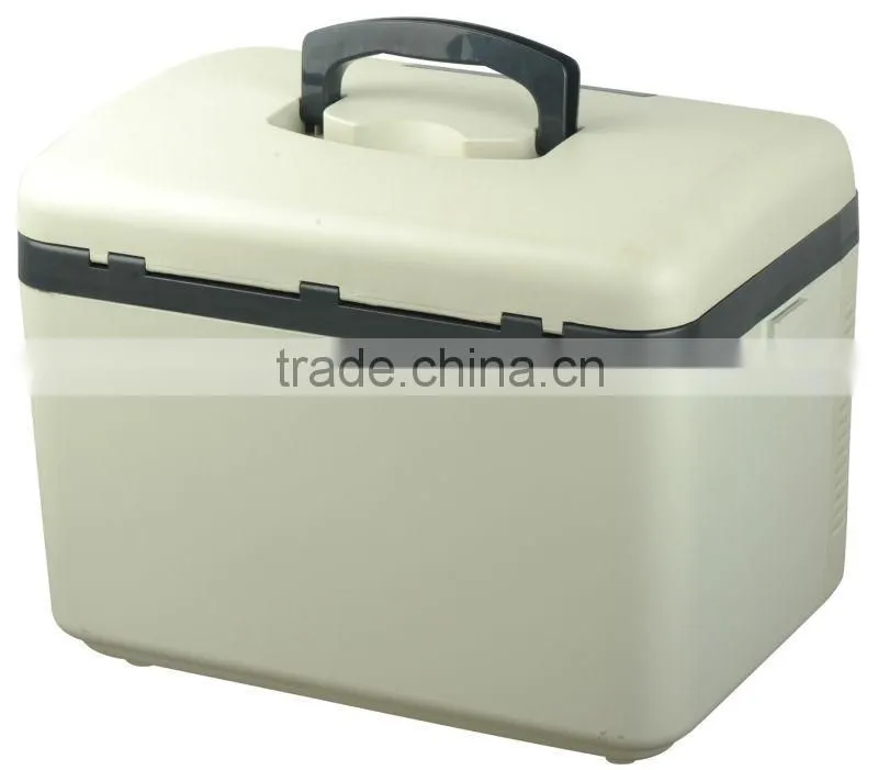 Mini Refrigerator and Temperature Display 19L Cool to Minus Zero Degree for Camping