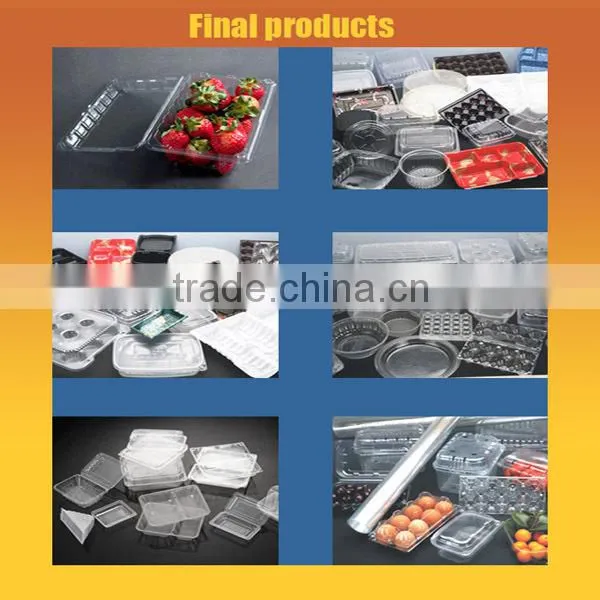thermoformer style machine for plastic containers BOPS