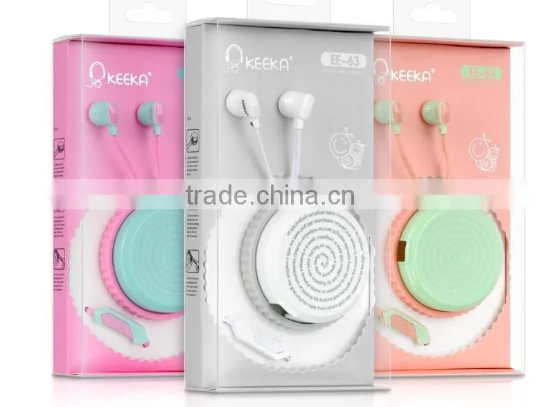 promotion earphone for girls promotional earbuds in 2016