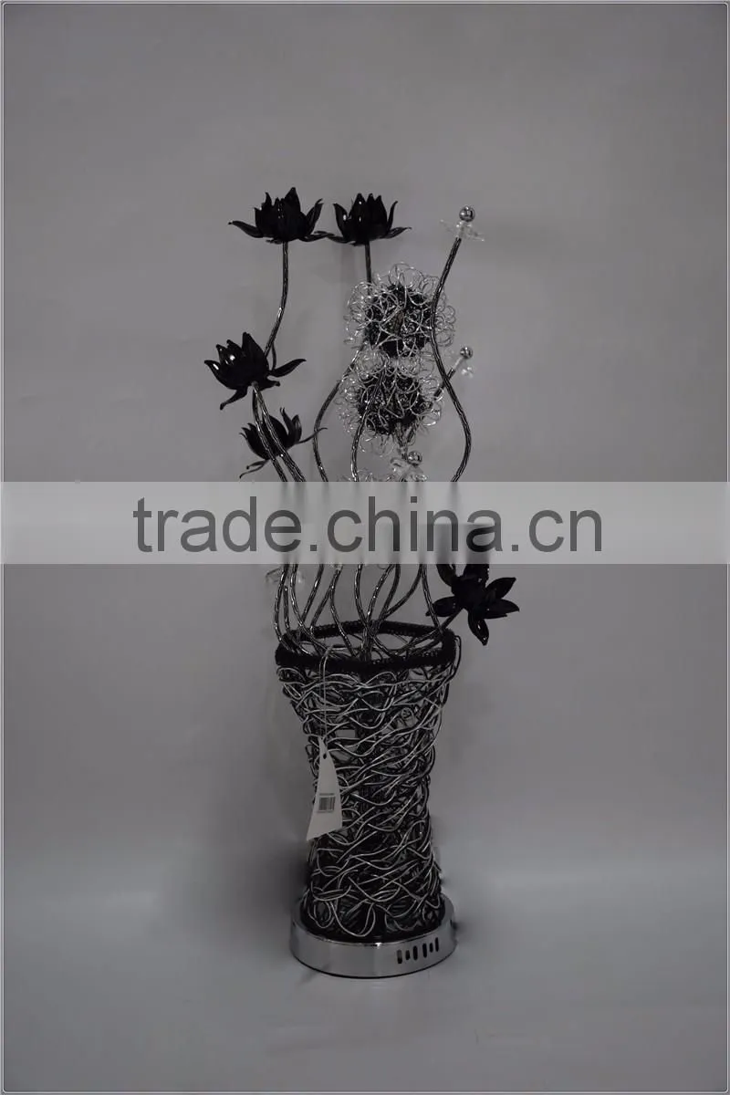 indoor decoration aluminum led table lamp wire lamp fashionable design