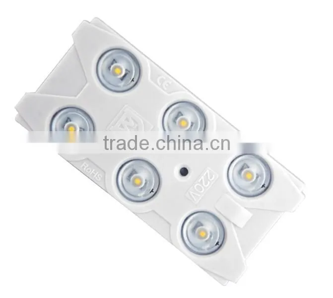 3 chips 5730 led module AC 220V top quality super bright Beam Angle 160 degrees CE Rohs AC led module waterproof for KTV