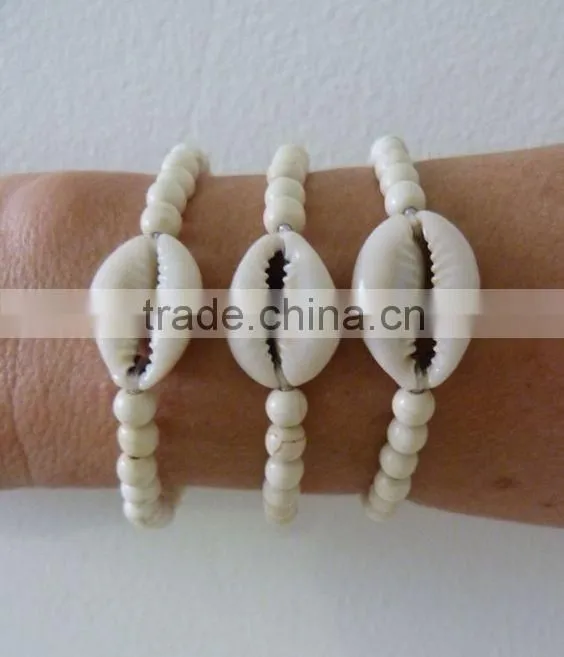 Bohemia handmade bracelets shell bracelets