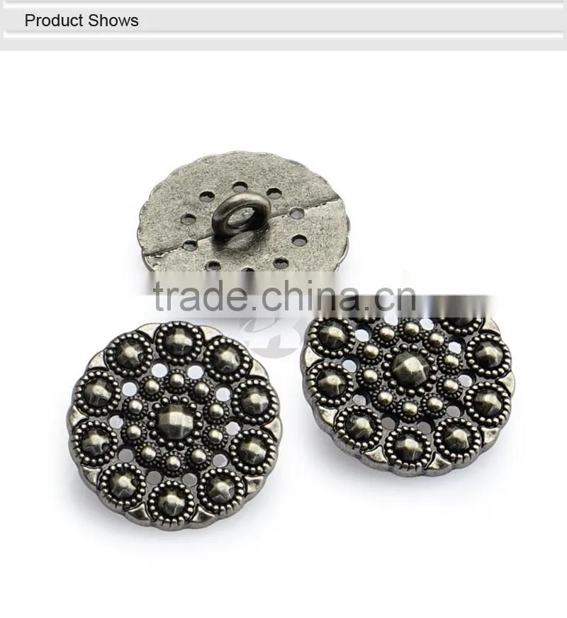 Fashion Beautiful Embossed Logo Coat Sewing Button