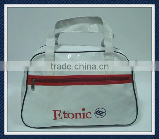 High quality leather sport travel bag