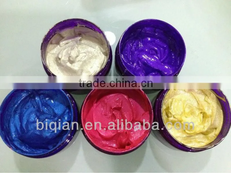2013 New product Glitter Color Paste,Hair Dye Gel,Semi permanent Hair dye color,Temporary Hair Color Styling Gels