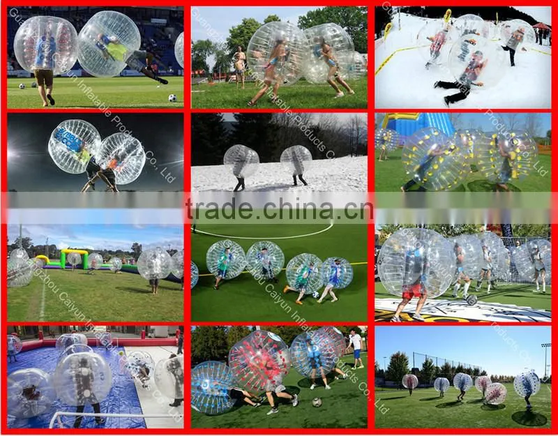 Clear Bubble Ball for football, Inflatable Bubble Ball, Human Bubble Ball