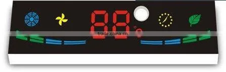 custom red color 3 digits refrigerators led display module screen
