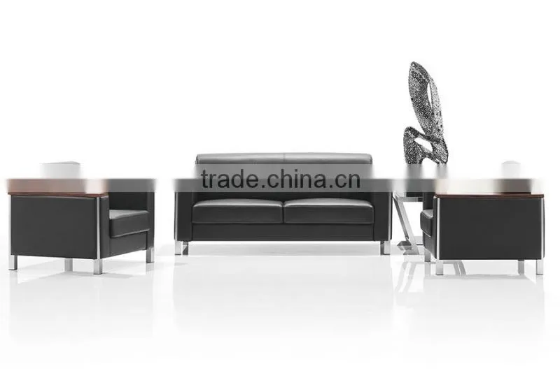 S-57 leather furniture high quality sofa set office furniture