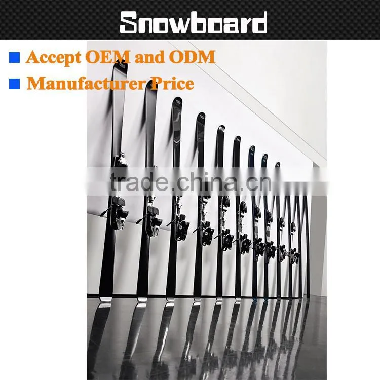 Custom lightweight carbon fiber snowboard and OEM or ODM good quality ski product