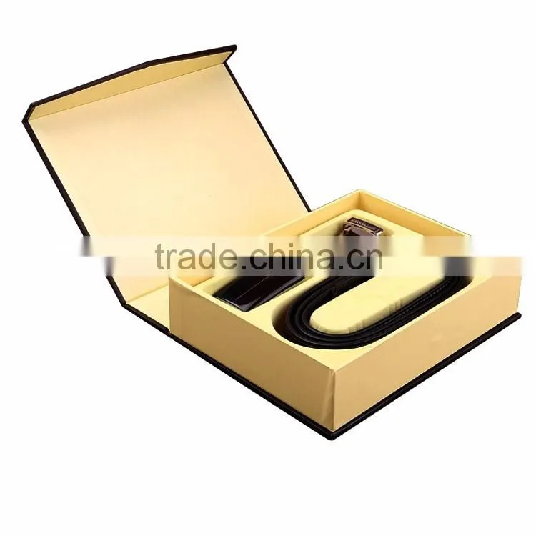 Custom Paper Folding Gift Packaging Box For Wallet,Belt.