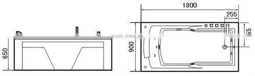 massage bathtub(massage tub,hot tub)WS-0504
