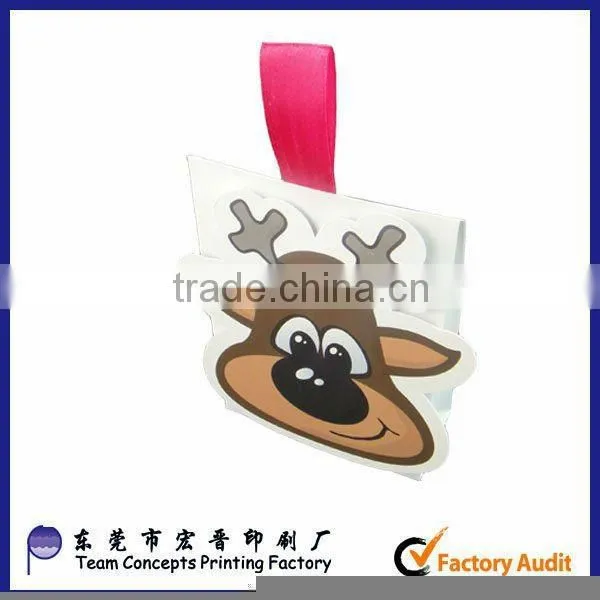 fancy gift paper bag with ribbon handle