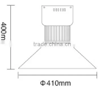 Meanwell industrial 100w led high bay light