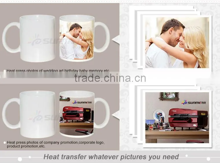 Sunmeta manufactory 2016 year new sublimation ceramic milk mug