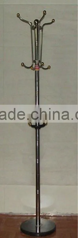 Simple design!! metal clothes hanger with marble