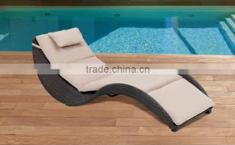 classic leisure rattan beauty bed used garden house
