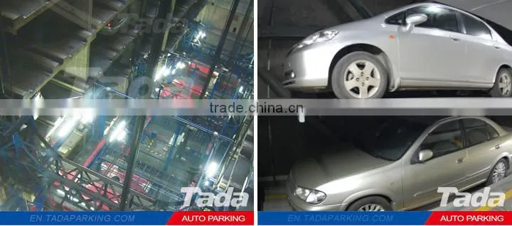 Tower sliding type vertical rotary parking system