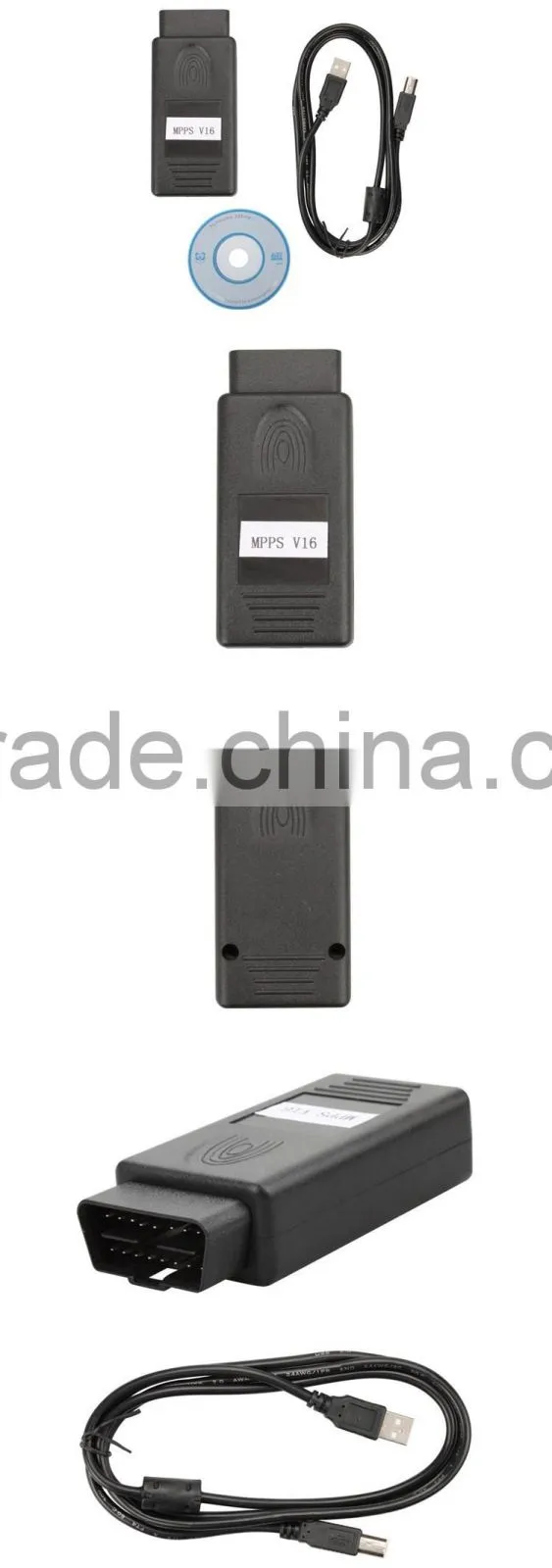 Top selling ECU Chip Tuning MPPS V16 for EDC15 EDC16 EDC17 Inkl CHECKSUM High quality In stock