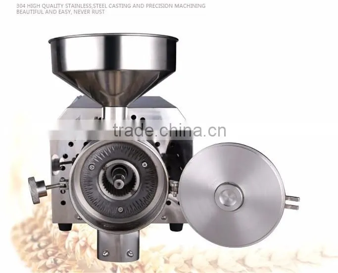 high efficiency stainless steel small type whaet powder machine,soybean flour mill