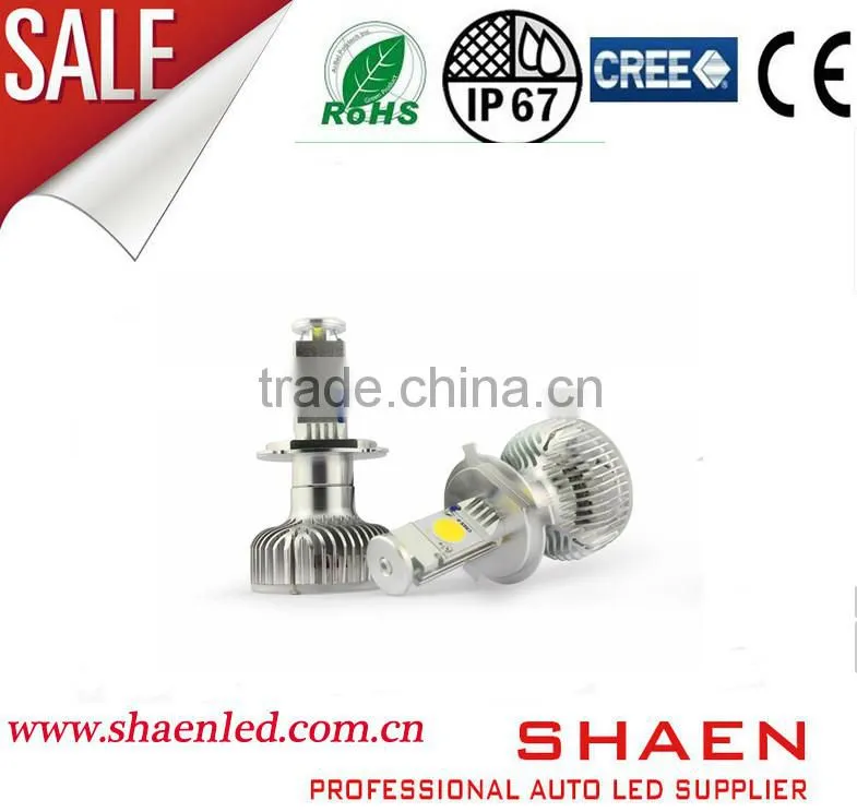 H11 1800lm cree chip led car headligt,3000k 4000k 6000k car led headlighting