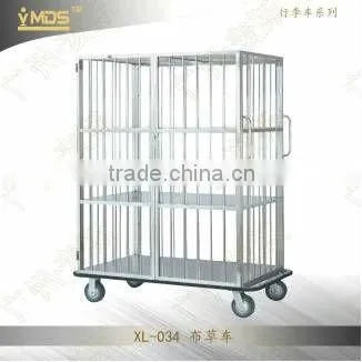 XL-034 Hotel Stainless Steel Laundry Trolley
