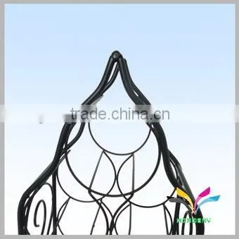 Factory OEM design unique stackable metal foldable wine rack