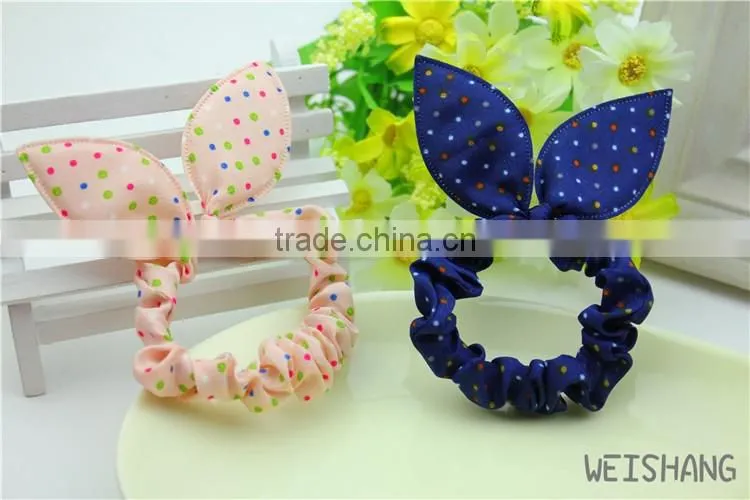 2016 Wholesale New Premium Hot-Sale fashion lovely rabbit ears elastic baby girls Headband wholesale manufacturer