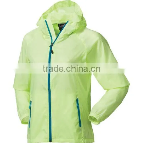 With hood cheap women jacket stylish windbreaker