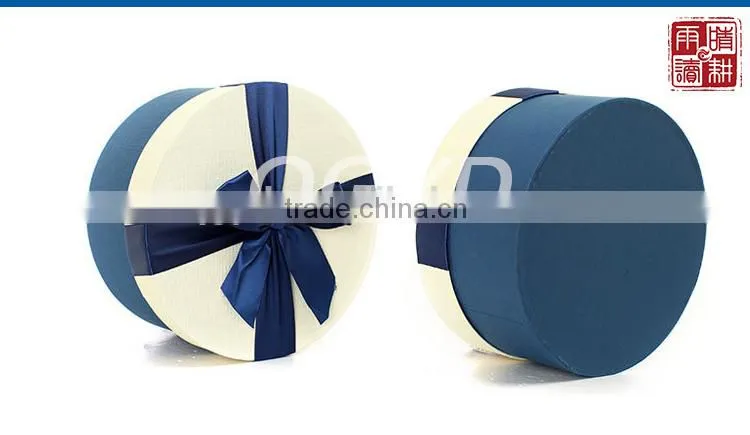 manufacturer custom round gift box