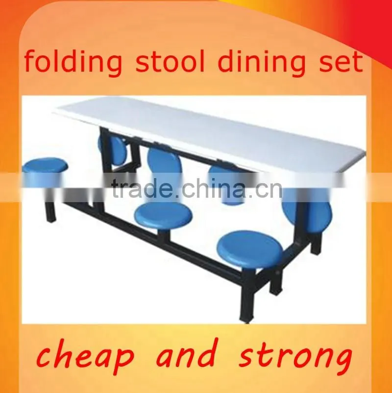 304 stainless steel 6 person dining table