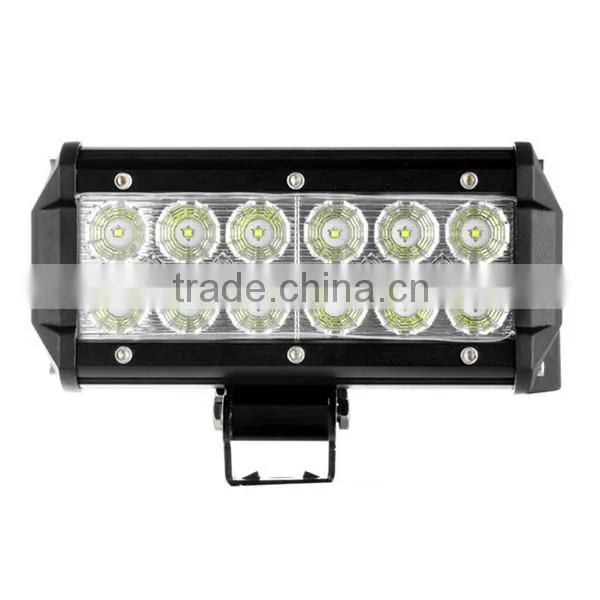 Hot selling 10-30v DC 3060LM high quality double row 36w led light bar