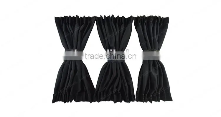 colored stitching thick cloth auto curtain car sunshade