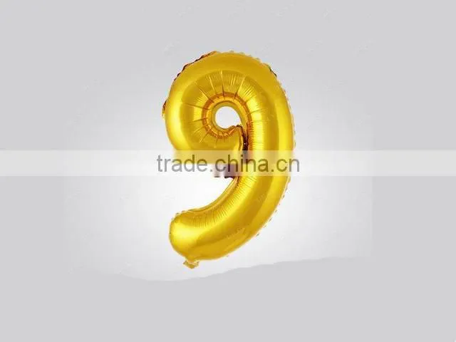 16 inches Foil number balloon,alphabet Balloons
