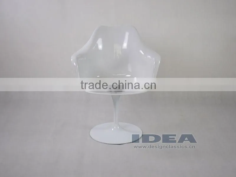 Replica Eero Saarinen Tulip Arm Chair - Black Cushion