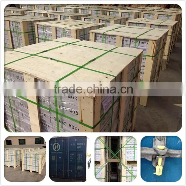 strip white glass tile