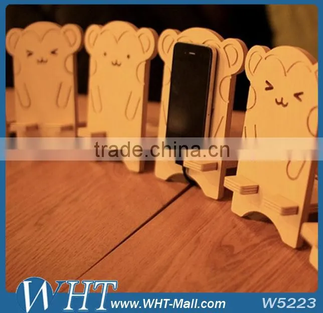 Lovely Cartoon Design Phone Holder,Protector Stand Desk for mobile phone
