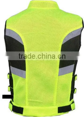 Cool!! Latest design functional motorcycle reflective safety vest