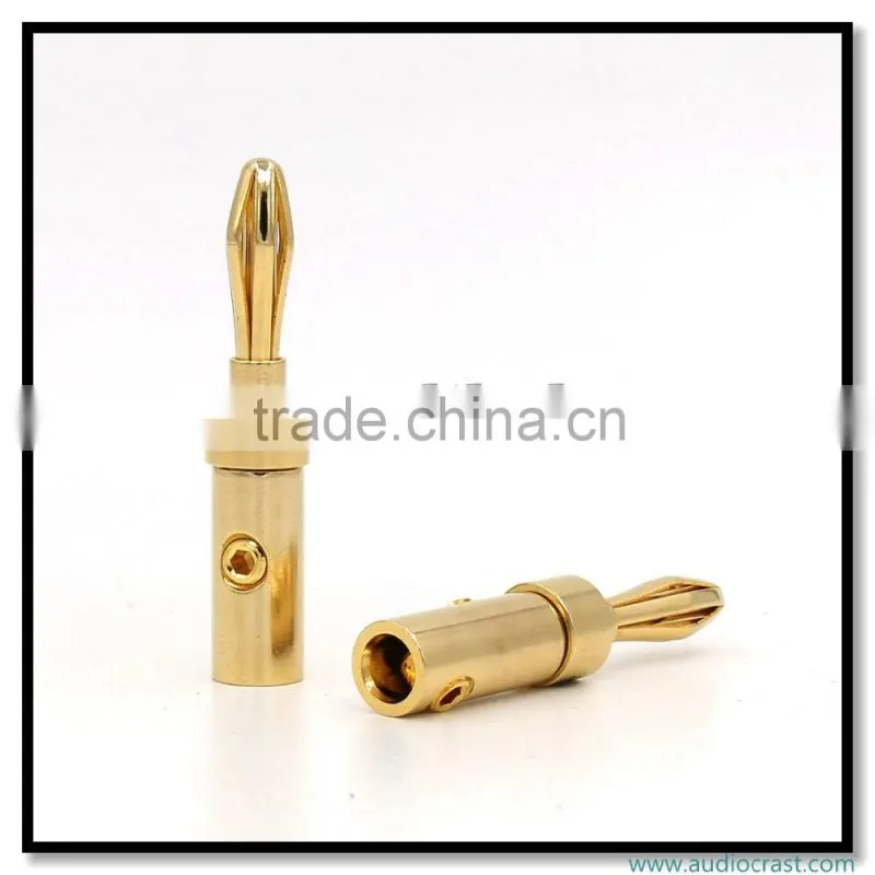 OEM connector terminal Gold Plated amp connector tube amplifie