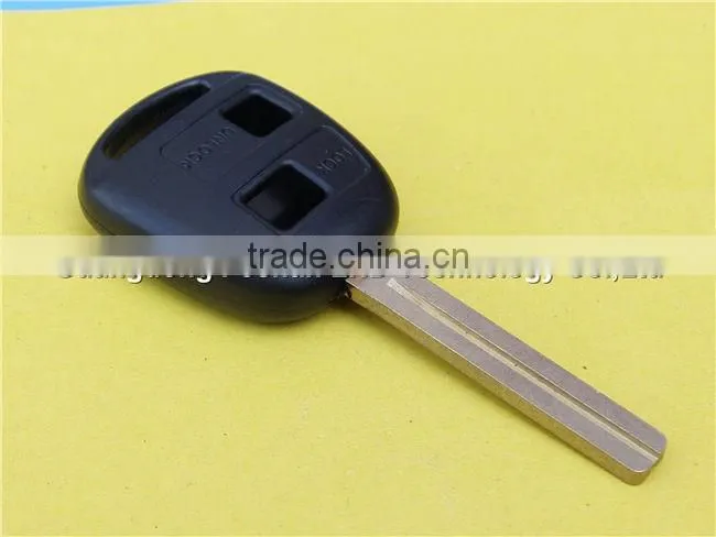 Qualified 2 buttons smart key remote shell case for Toyota TOY40 blade