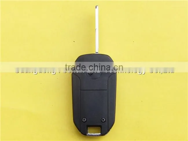 New remote keyless entry flip car key 2 buttons for Chevrolet Captiva no rubber pad