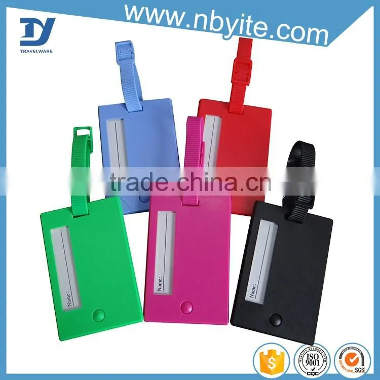 Hot sale ABS travel Luggage tags custom different shape luggage tag