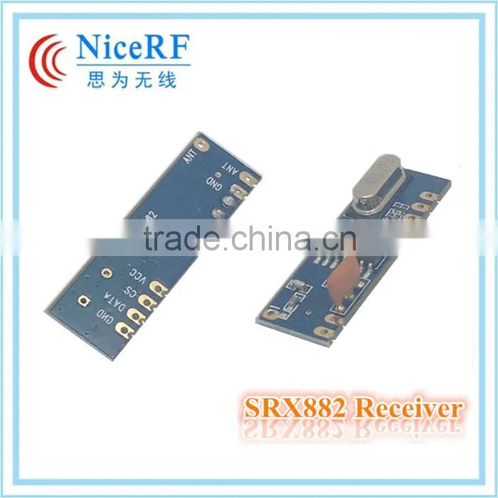 NiceRF SRX882 Strong Drive Super Heterodyne 315MHz 315-433mhz rf transmitter module